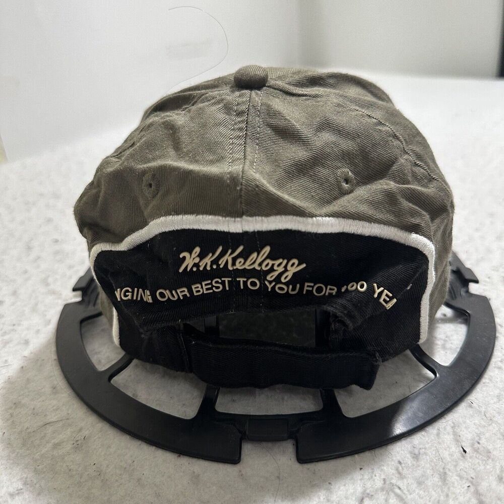 Kellogg's 100 Year Anniversary Adult One Size Tan Hat Baseball Cap 2006 Y2K - Picture 4 of 9